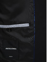 Jack & Jones Μαύρο ανδρικό μάλλινο σακάκι Jack & Jones Solaris