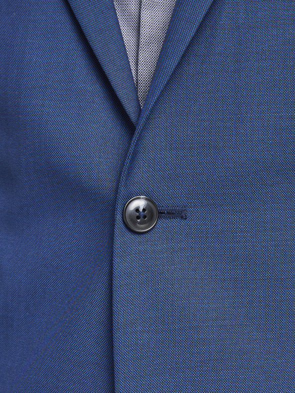 Jack & Jones Μπλε μάλλινο σακάκι Jack & Jones Solaris