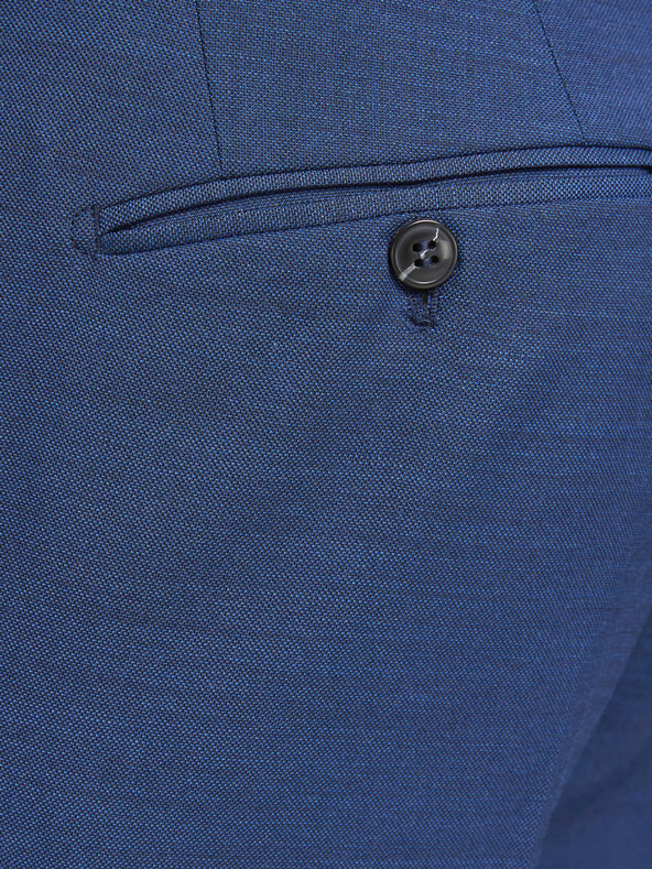 Jack & Jones Μπλε μάλλινο σακάκι Jack & Jones Solaris