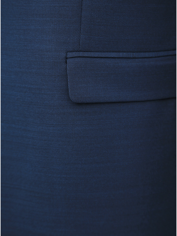 Jack & Jones Μπλε μάλλινο σακάκι Jack & Jones Solaris