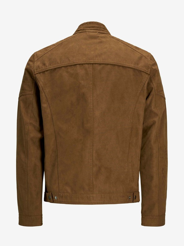 Jack & Jones Καφέ σακάκι Jack & Jones Rocky σουέτ