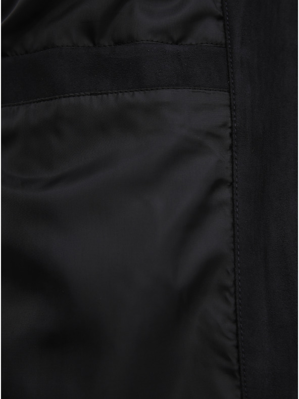 Jack & Jones Μαύρο σακάκι Jack & Jones Rocky σουέτ