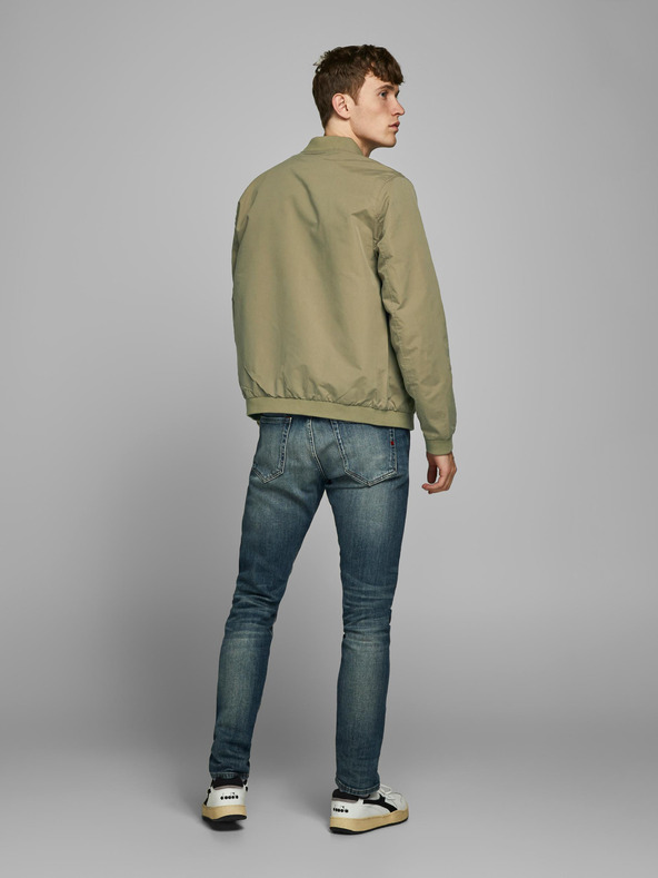 Jack & Jones Χακί αδιάβροχο μπομπερ Jack & Jones Rush