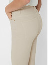 ONLY Μπεζ γυναικείο cropped τζιν σε ίσια γραμμή ONLY Emily