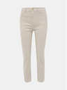 ONLY Μπεζ γυναικείο cropped τζιν σε ίσια γραμμή ONLY Emily
