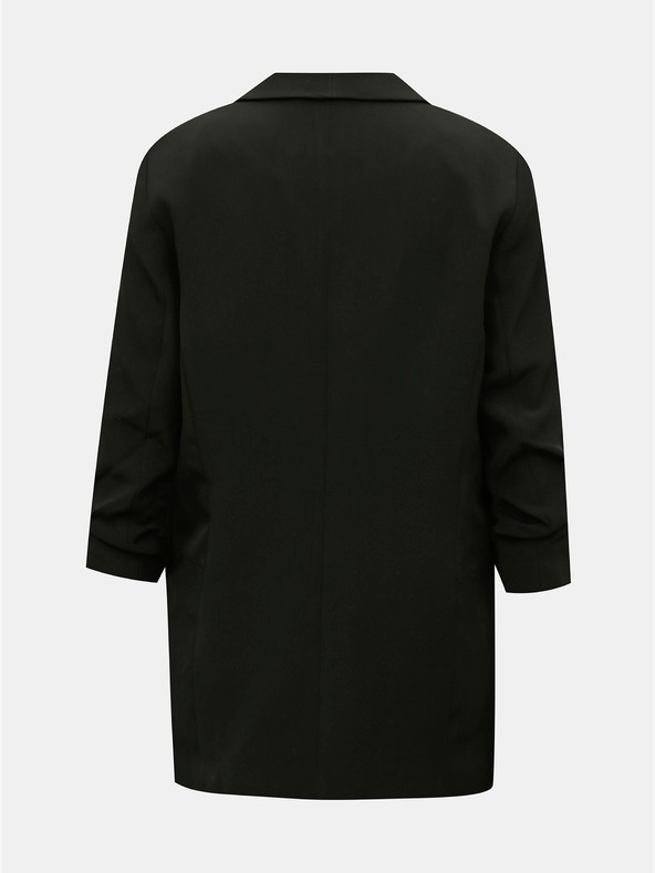 ONLY Μαύρο μακρύ μπουφάν ONLY Elly