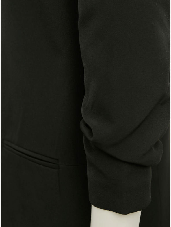 ONLY Μαύρο μακρύ μπουφάν ONLY Elly