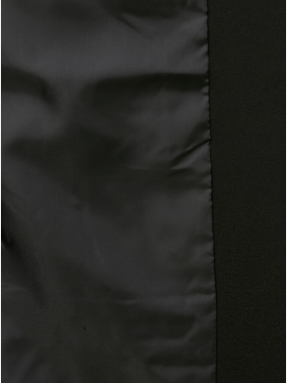 ONLY Μαύρο μακρύ μπουφάν ONLY Elly