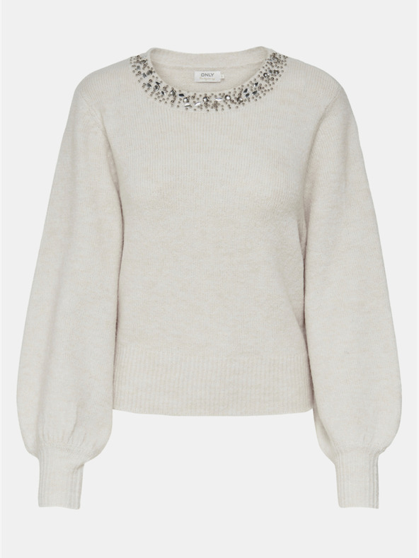 ONLY Κρέμα ΜΟΝΟ πουλόβερ Elsa
