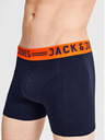 Jack & Jones Σετ τριών ανδρικών μποξεράκια Jack & Jones Lichfield σε μπορντό, ναυτικό και γκρι χρώμα