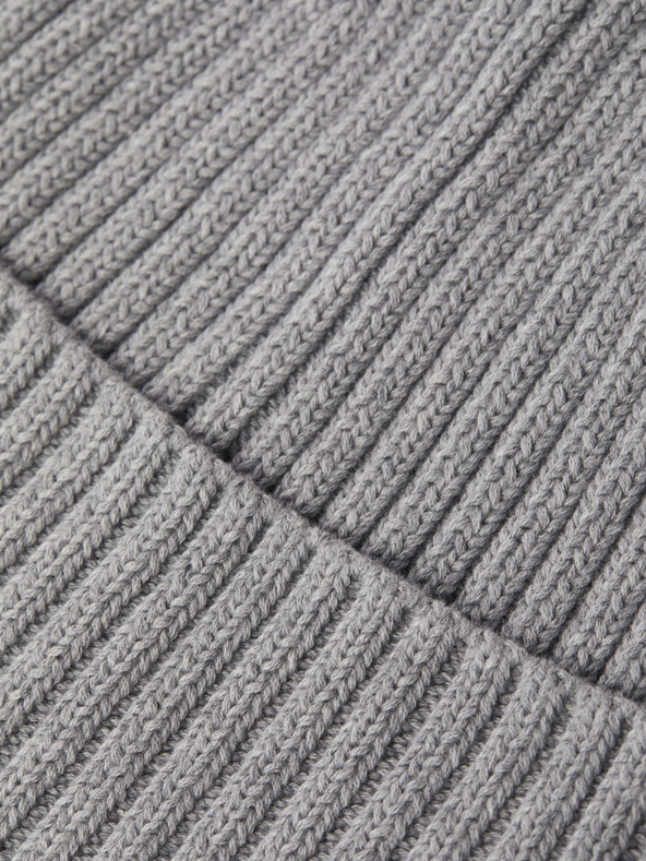 Jack & Jones Γκρίζο ανοιχτόχρωμο ανδρικό καπέλο Jack & Jones Prime