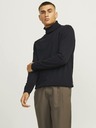 Jack & Jones Μαύρο Ανδρικό Jack & Jones Basic Turtleneck
