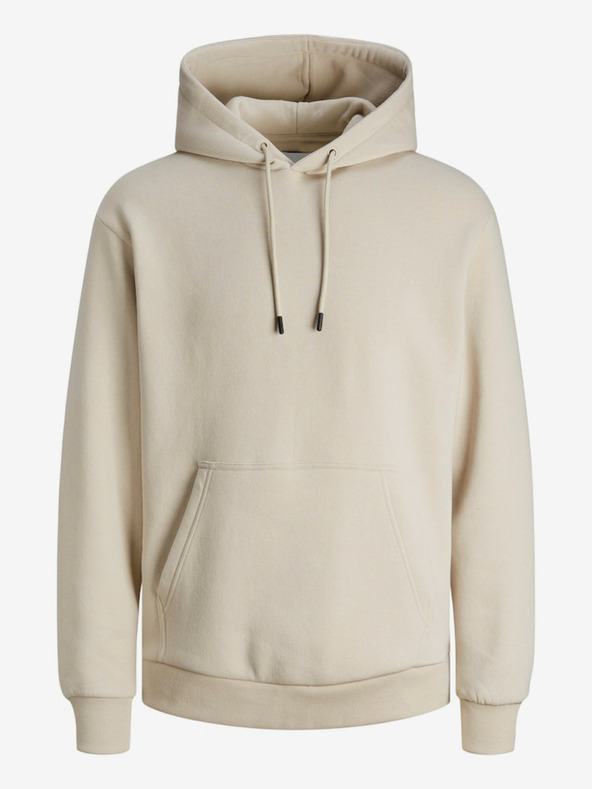 Jack & Jones Μπεζ ανδρικό Jack & Jones Bradley Hoodie