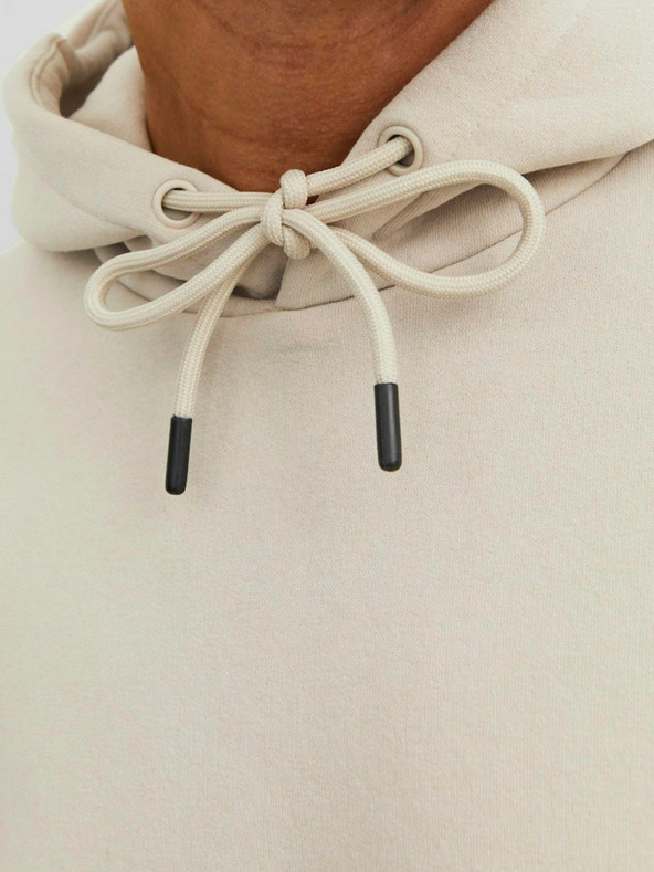 Jack & Jones Μπεζ ανδρικό Jack & Jones Bradley Hoodie