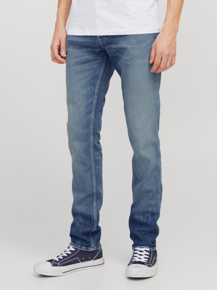 Jack & Jones Μπλε ανδρικό τζιν σε στενή γραμμή Jack & Jones Glenn