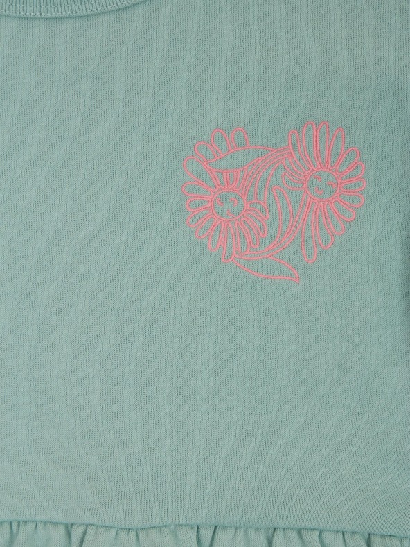 GAP Βρεφικό φόρεμα με μακρύ μανίκι GAP