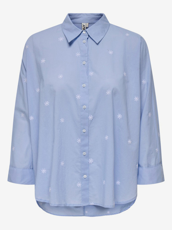 ONLY Μπλε γυναικείο πουκάμισο ONLY