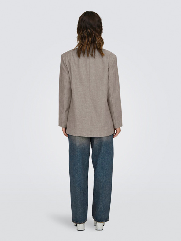 ONLY ΜΟΝΟ καφέ γυναικείο μπουφάν