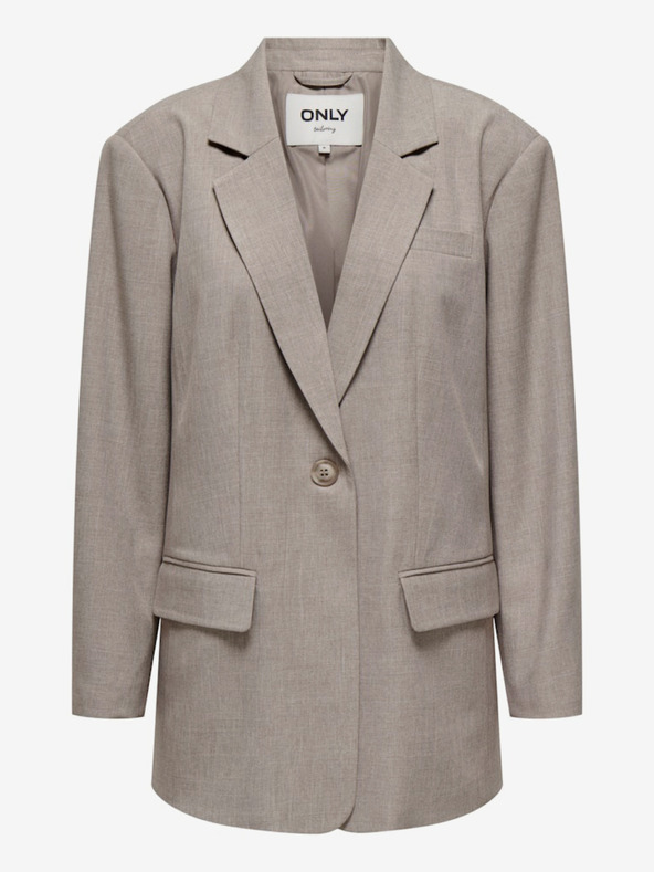 ONLY ΜΟΝΟ καφέ γυναικείο μπουφάν