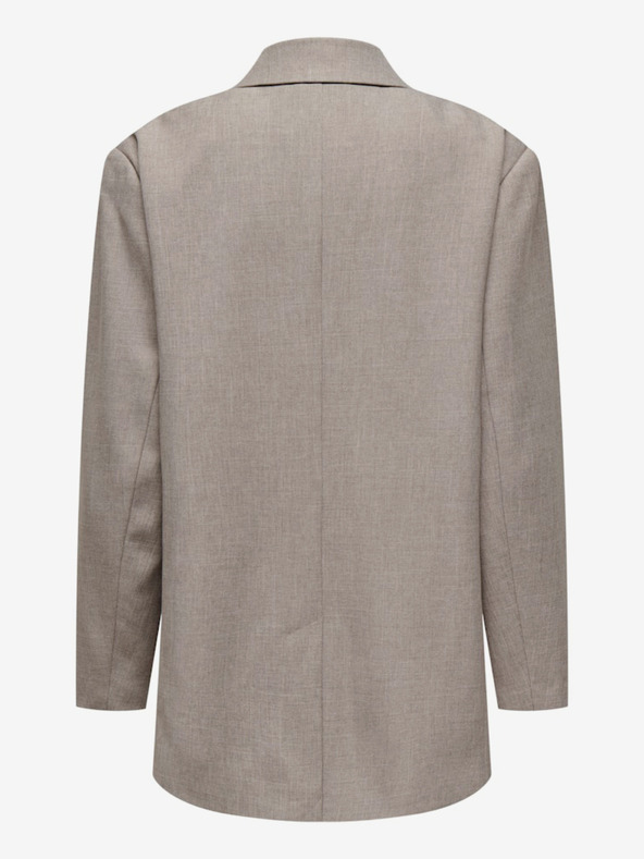 ONLY ΜΟΝΟ καφέ γυναικείο μπουφάν