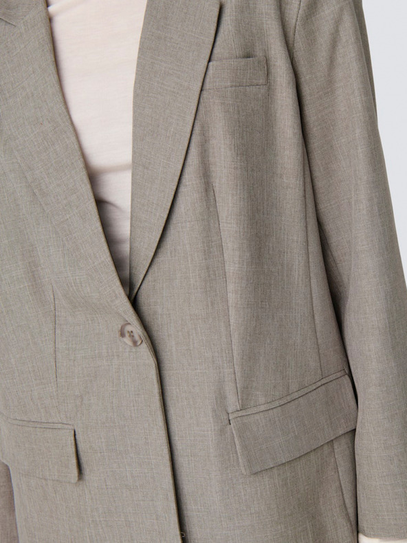 ONLY ΜΟΝΟ καφέ γυναικείο μπουφάν