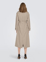 ONLY ΜΟΝΟ μπεζ γυναικεία καμπαρντίνα