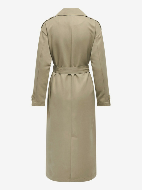 ONLY ΜΟΝΟ μπεζ γυναικεία καμπαρντίνα