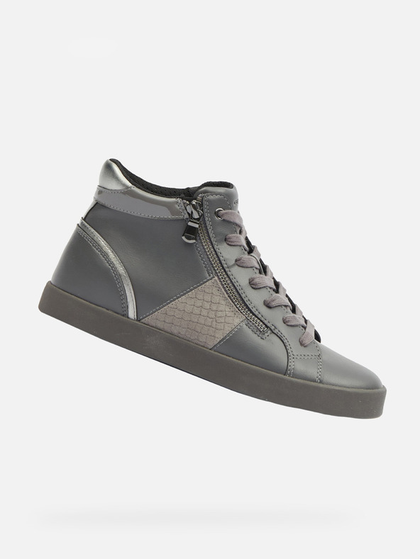 Geox Geox Blomiee Σκούρο γκρι Γυναικεία αθλητικά παπούτσια