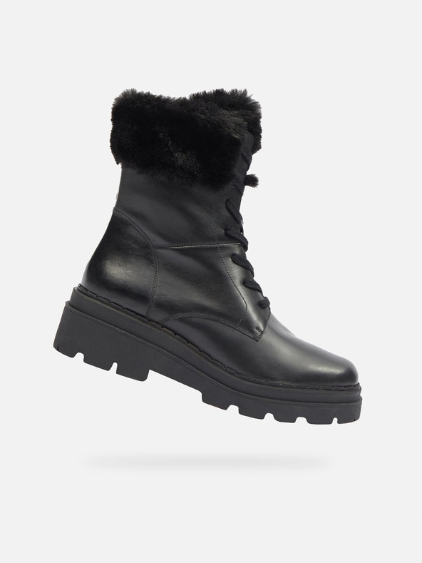 Geox Μαύρο Γυναικεία μποτάκια αστραγάλου Geox Felleny