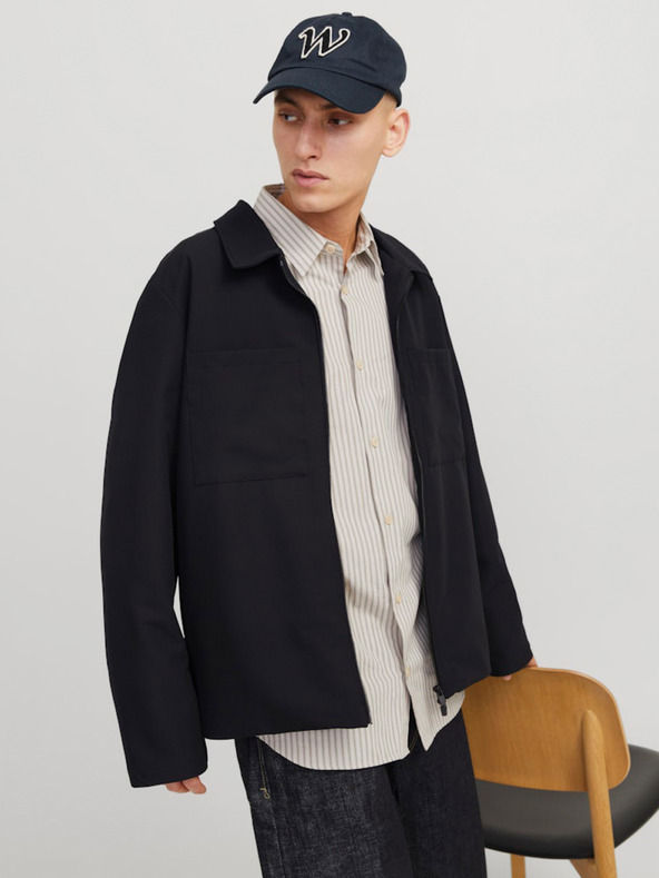 Jack & Jones Ανδρικό μπουφάν Jack & Jones μαύρο