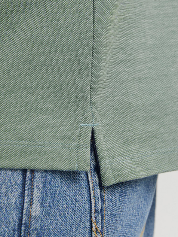 Jack & Jones Πράσινο ανδρικό πουκάμισο πόλο Jack & Jones