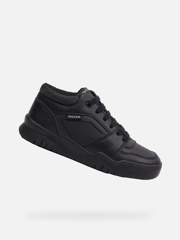 Geox Μαύρα αγορίστικα αθλητικά παπούτσια Geox Perth