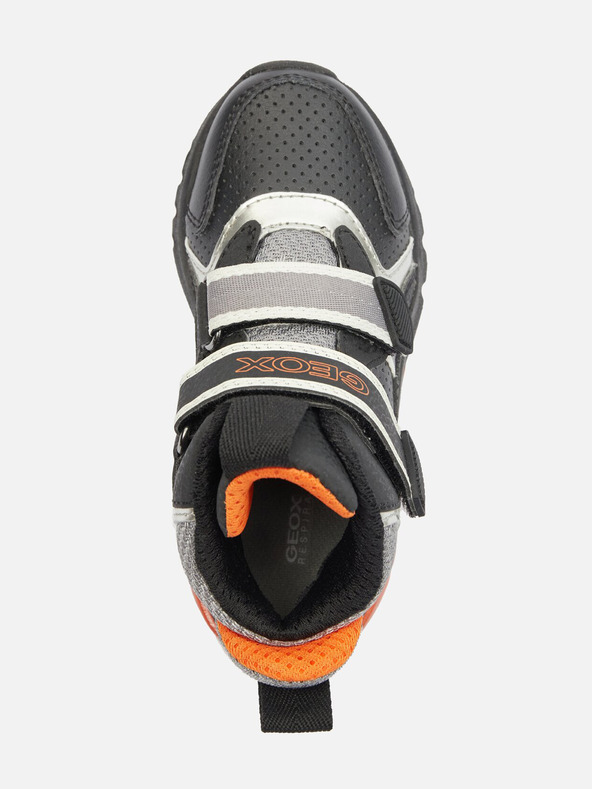 Geox Μαύρα αγορίστικα αθλητικά παπούτσια Geox Ciberdron