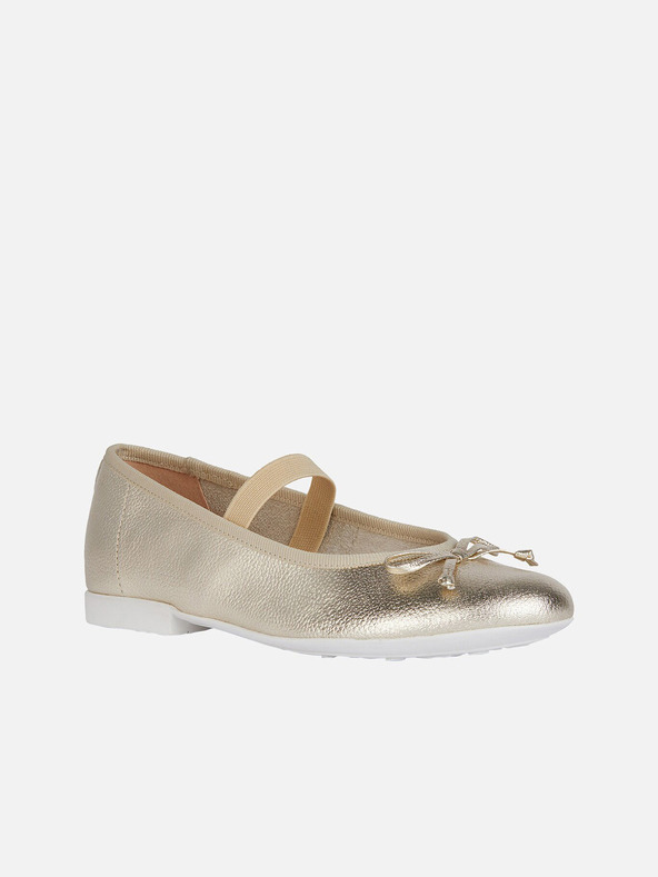 Geox Χρυσές κοπέλες μπαλαρίνες Geox Plie