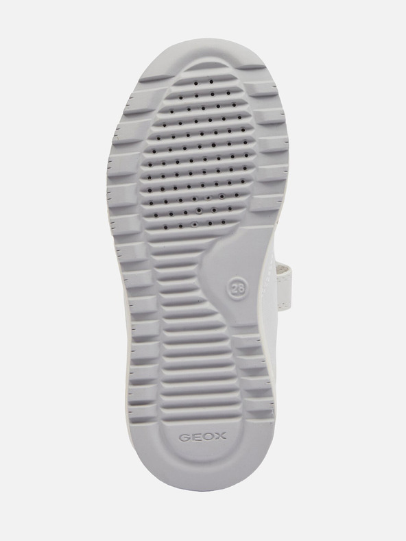 Geox Λευκά αγορίστικα αθλητικά παπούτσια Geox Alben