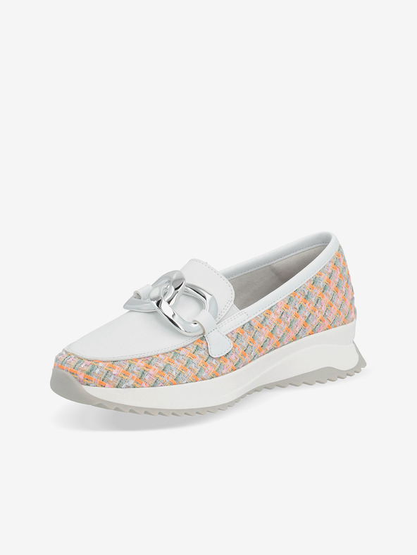 Rieker Λευκά γυναικεία loafers Rieker