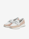 Rieker Λευκά γυναικεία loafers Rieker