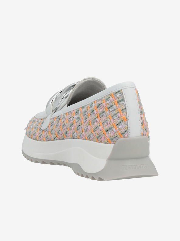 Rieker Λευκά γυναικεία loafers Rieker