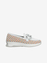 Rieker Λευκά γυναικεία loafers Rieker