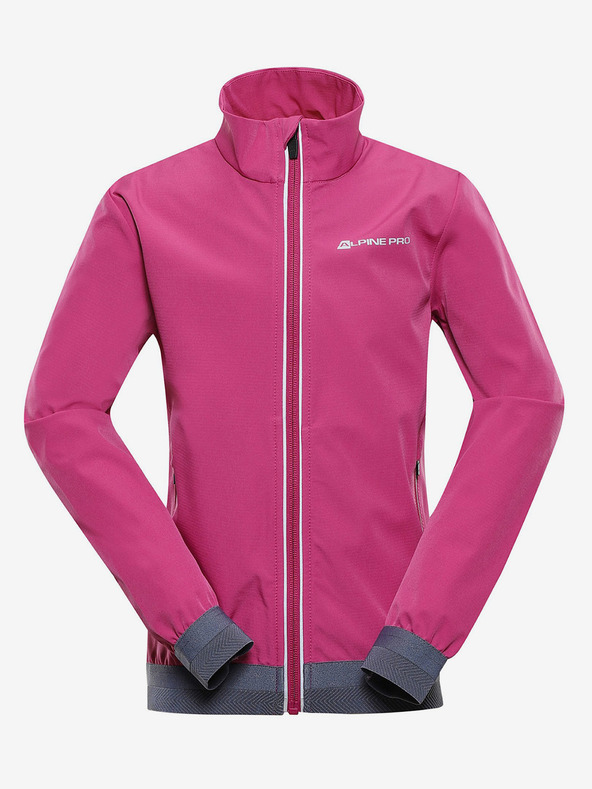 ALPINE PRO Ροζ μπουφάν softshell για κορίτσια ALPINE PRO TYCHO