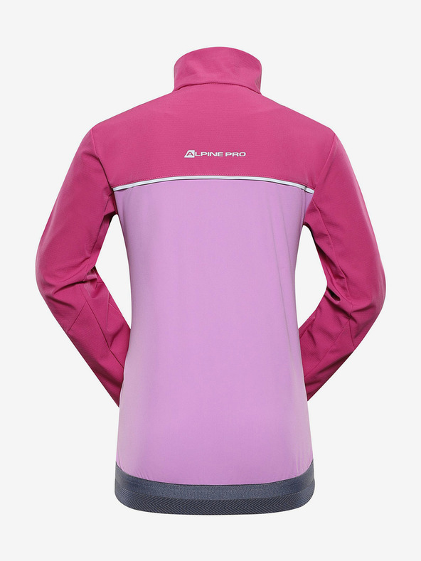 ALPINE PRO Ροζ μπουφάν softshell για κορίτσια ALPINE PRO TYCHO