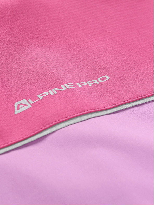 ALPINE PRO Ροζ μπουφάν softshell για κορίτσια ALPINE PRO TYCHO