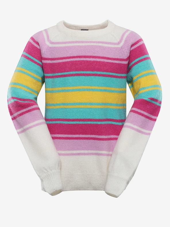 NAX Παιδικό ριγέ πουλόβερ nax NAX NORDO μπεζ