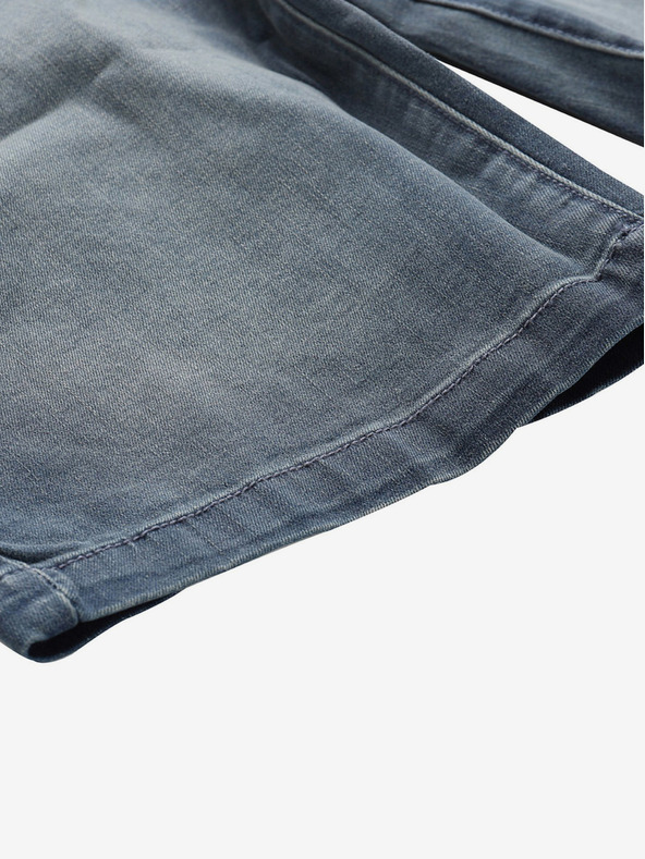 NAX Μπλε ανδρικό τζιν σορτς NAX FEDAB