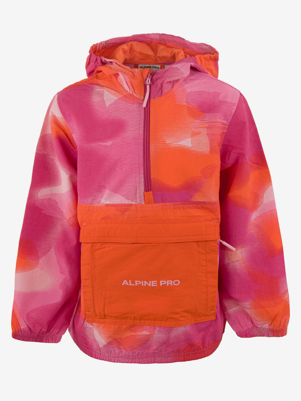 ALPINE PRO Ροζ αδιάβροχο μπουφάν για παιδιά ALPINE PRO GOZERO