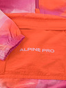 ALPINE PRO Ροζ αδιάβροχο μπουφάν για παιδιά ALPINE PRO GOZERO