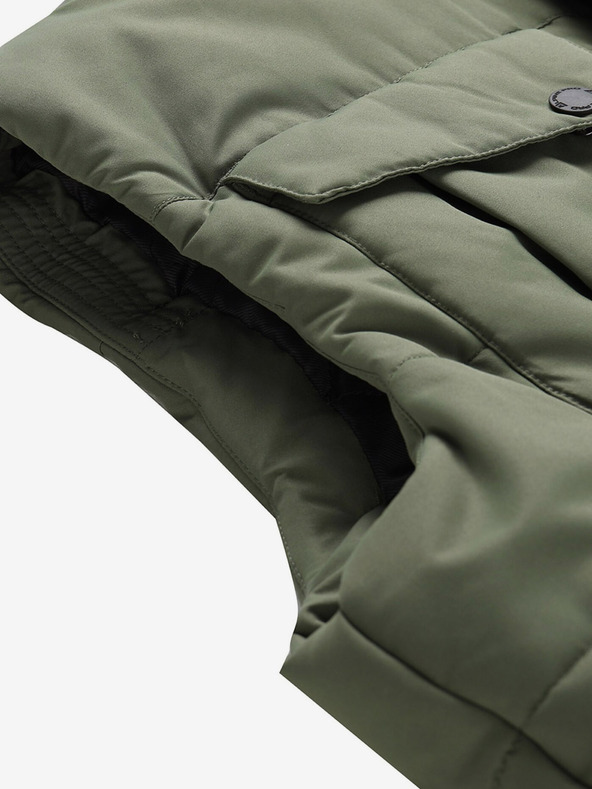 ALPINE PRO Πράσινο ανδρικό γιλέκο με μεμβράνη ALPINE PRO HARD