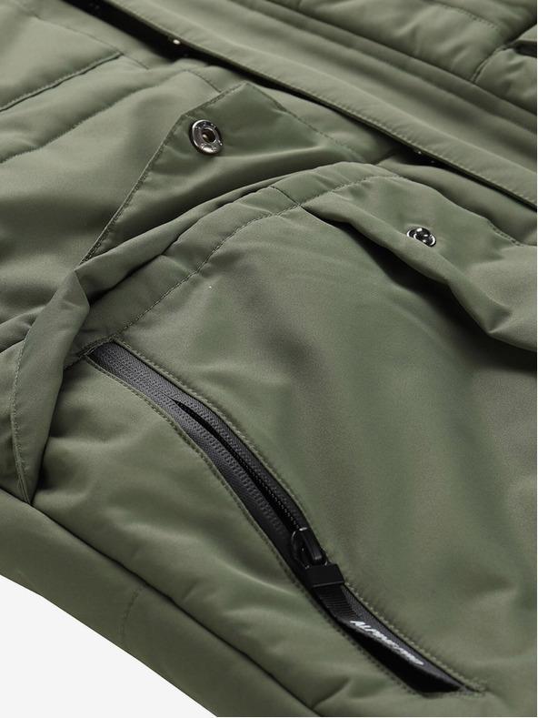 ALPINE PRO Πράσινο ανδρικό γιλέκο με μεμβράνη ALPINE PRO HARD