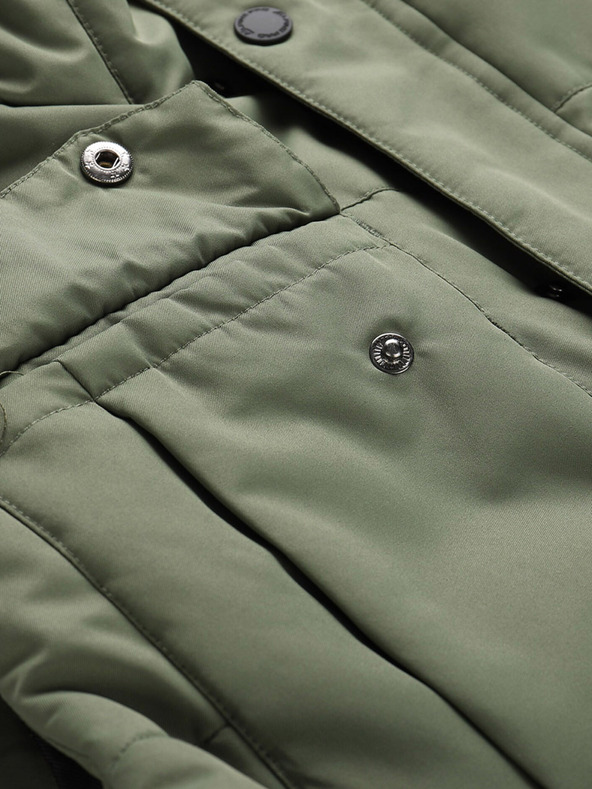 ALPINE PRO Πράσινο ανδρικό γιλέκο με μεμβράνη ALPINE PRO HARD