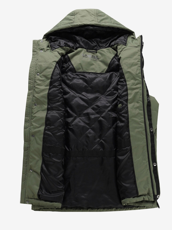 ALPINE PRO Πράσινο ανδρικό γιλέκο με μεμβράνη ALPINE PRO HARD